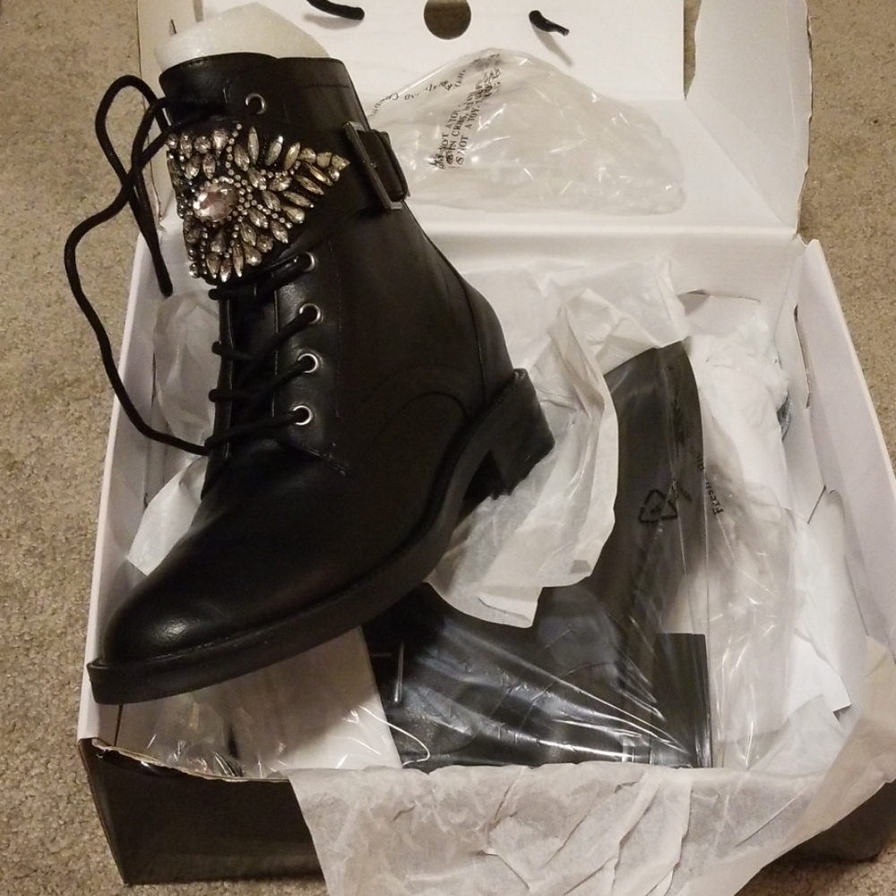NINE WEST BLACK BOOTS
